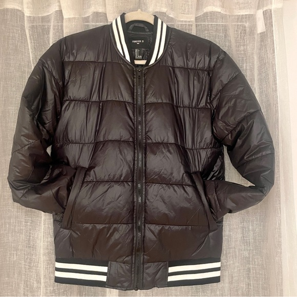 Lot of 3 Forever 21 Jackets Teddy Puffer Coats - Picture 4 of 4